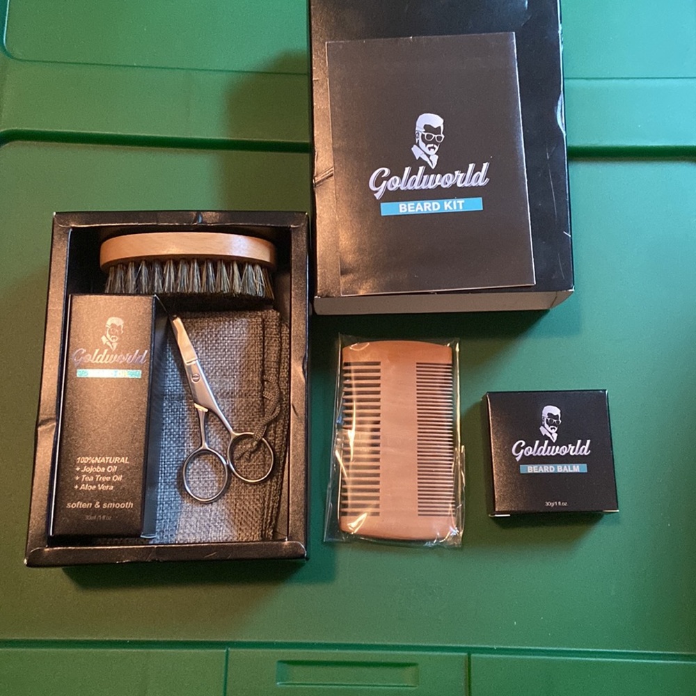 Goldworld 5 piece Beard Care Kit